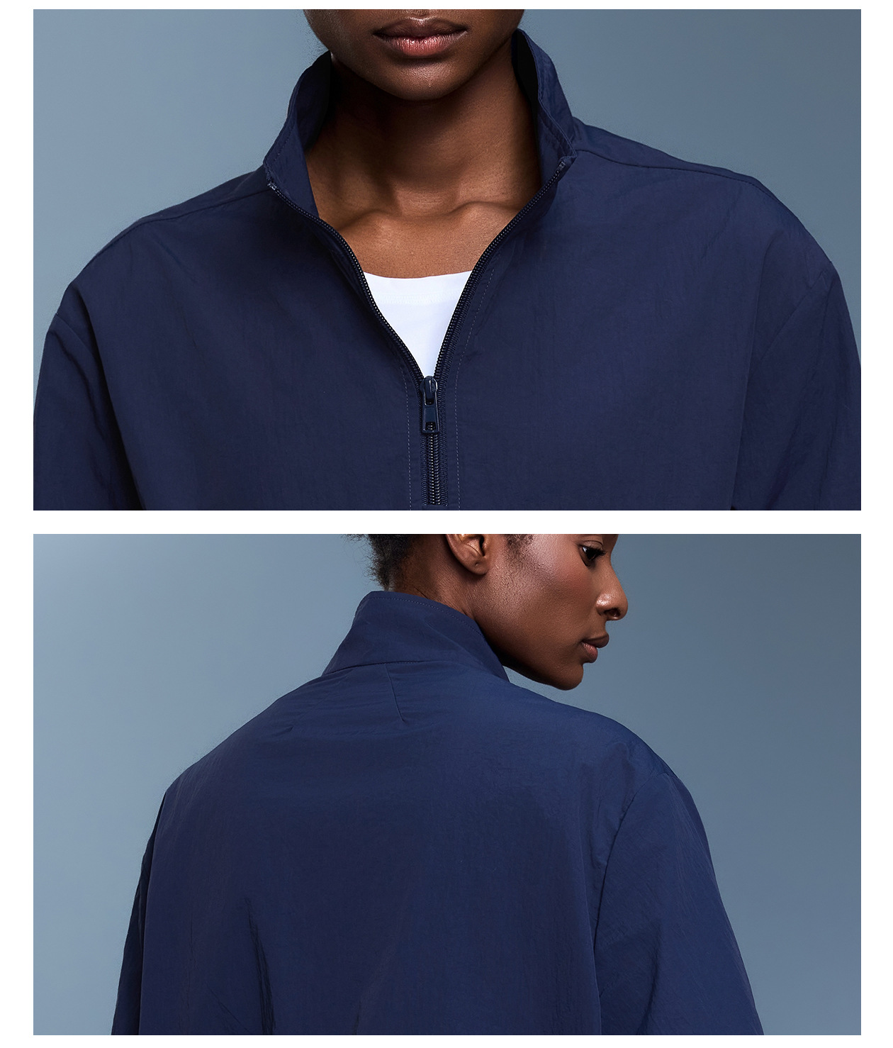 Clothing Women's Half Zipper  Sports Quick-drying Casual Training Yoga Jacket FGBD25173