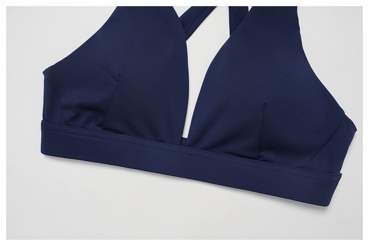 Custom Logo Womens 2 Piece Workout Set Yoga Shorts and Sports Bra Matching Activewear for Gym Fitness Training FGBTZ2044