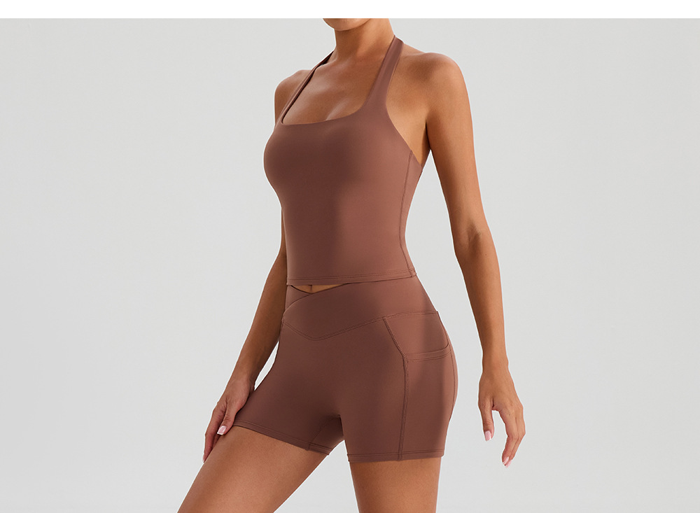 Women'sYoga Vest  Breathable Lightweight for Yoga Sessions