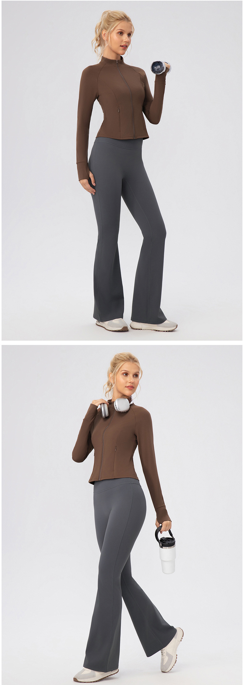 Fall Activewear Pilates  Athletic Jacket Gym Sport Clothes Woman  Sports Jacket for WomenFGB52633