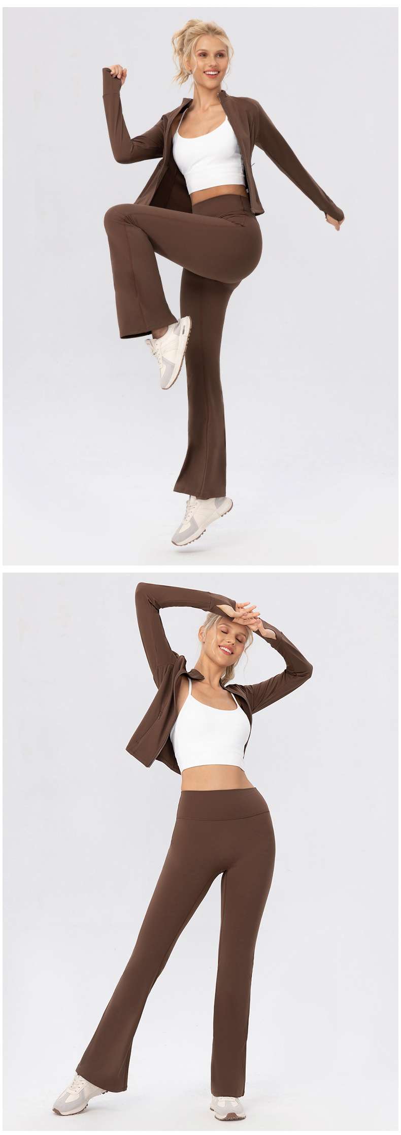 Fall Activewear Pilates  Athletic Jacket Gym Sport Clothes Woman  Sports Jacket for WomenFGB52633