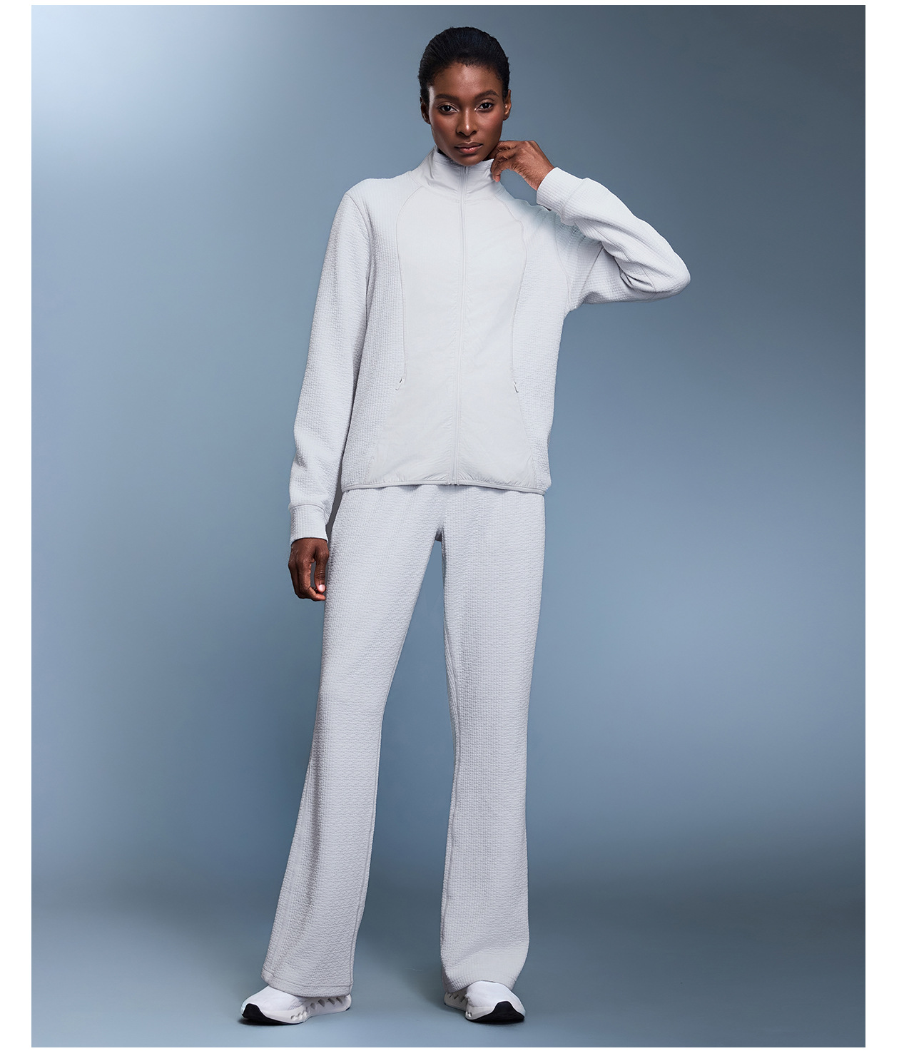 Women's Waffle Pants Casual Breathable Drawstring Plain Color for Autumn SeasonFGBD25165