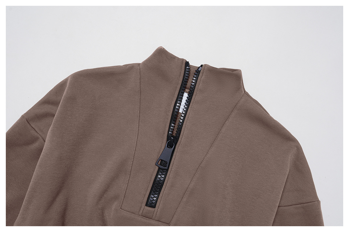 Half Zipper Stand Collar Yoga Clothes Women's Sports Sweatshirt Loose Casual Yoga Tops WomenFGBEWY2502