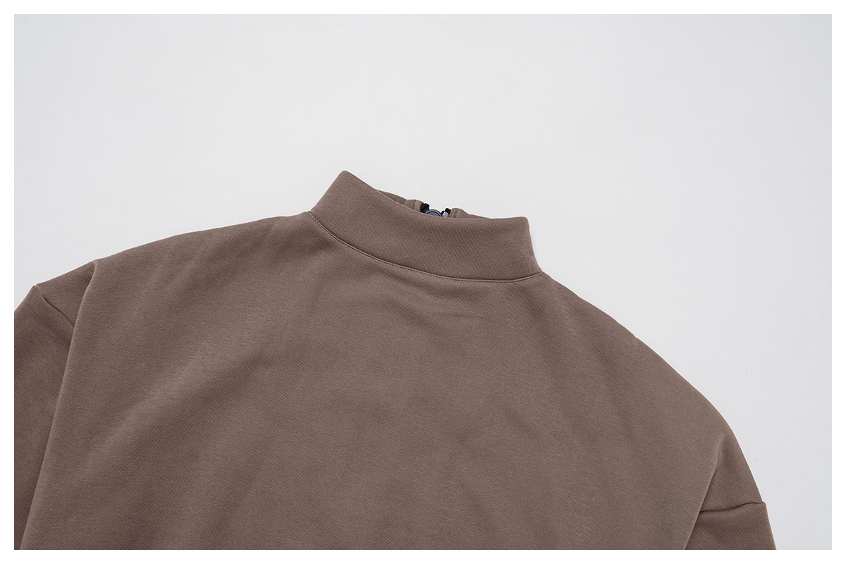 Half Zipper Stand Collar Yoga Clothes Women's Sports Sweatshirt Loose Casual Yoga Tops WomenFGBEWY2502