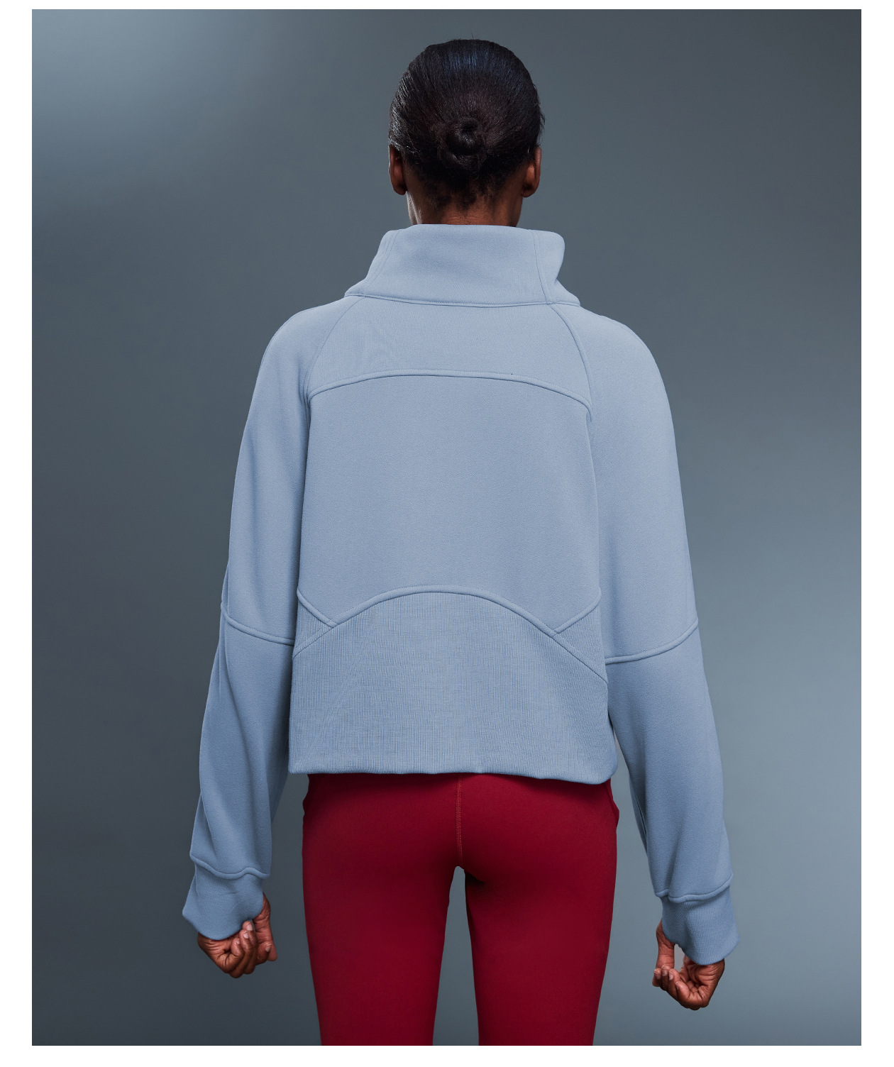 Custom Breathable Gym Fitness Structure Zip up Yoga Jacket Active Stretchy Soft Tight Pockets Active Workout JacketsFGBD25131