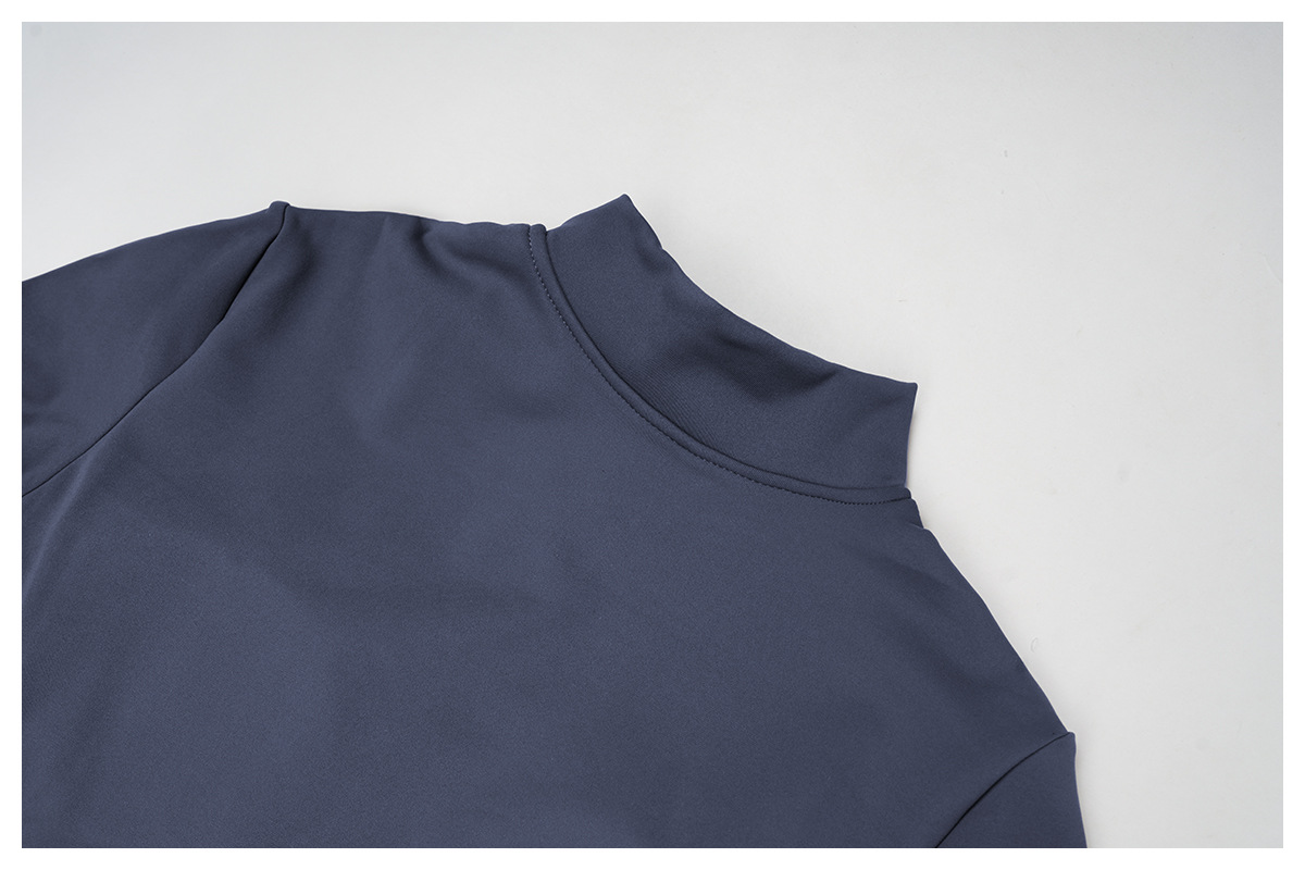 Women's Cross-Border High-Intensity Fitness Sports Long Sleeve Yoga Jumpsuit One-Piece Knitted Bodysuit with Zipper FGBELT2509