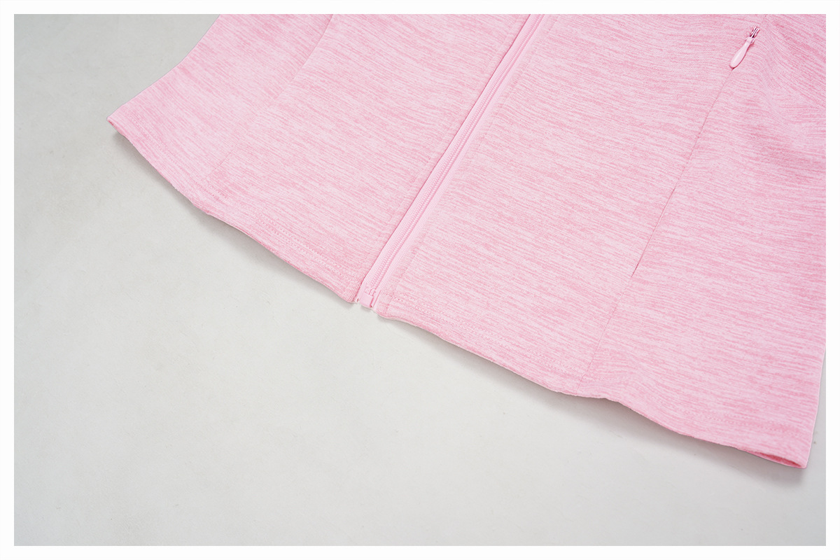 Women's Slim Fit Fitness Running Sport Jacket Full Zipper Long Sleeve Yoga Clothes Breathable Quick Dry Yoga JacketsFGBTZ4510