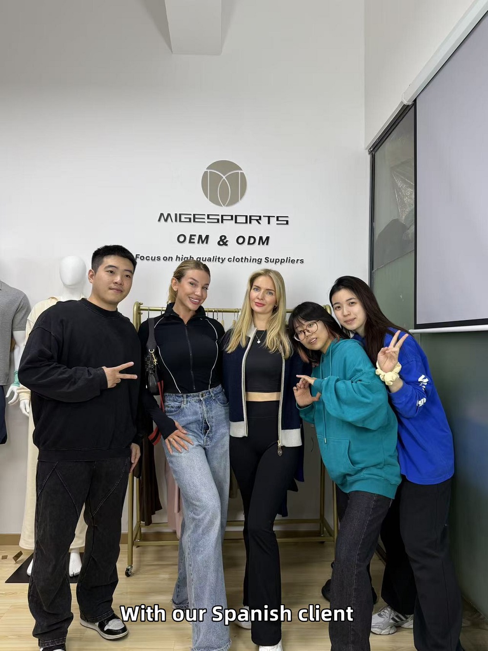 Spanish Client Visits Mige Sports