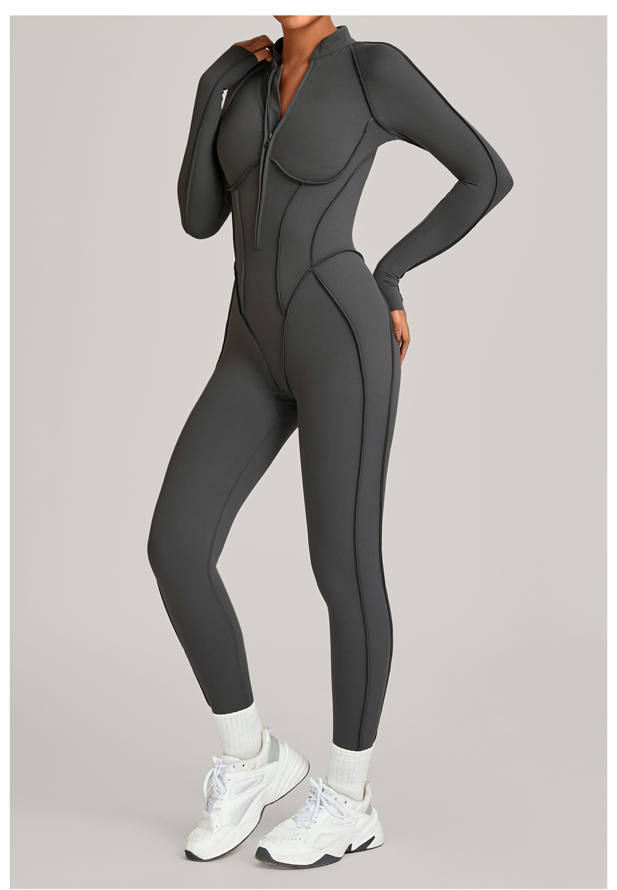 Long Sleeve Yoga Jumpsuit One Piece Sexy Women Sports Fitness Women Yoga Wear New Bodysuit Yoga Clothes for WomenFGB27196