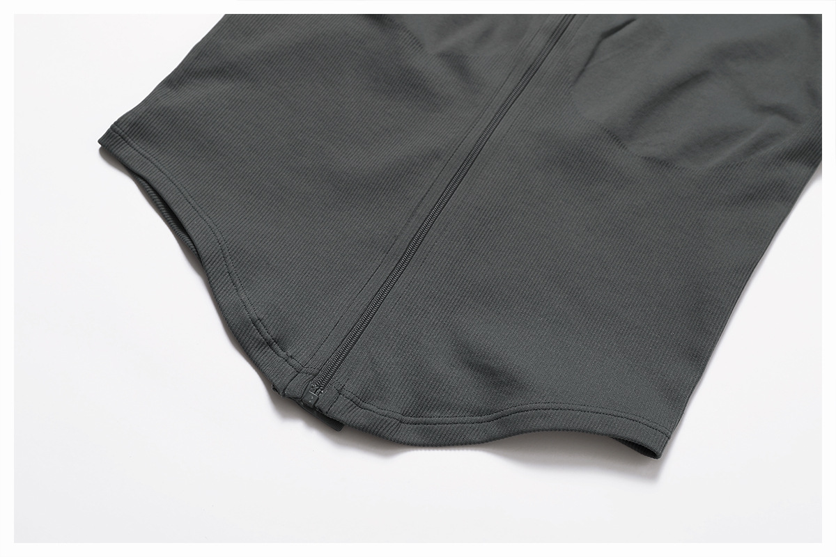 Sports Jacket Women Lightweight Silk Breathable Long Sleeve Full Zip Solid for Yoga Running Training Gym Fitness FGBDWT7725