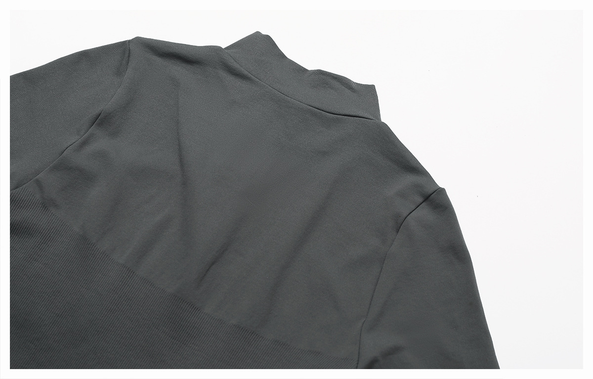 Sports Jacket Women Lightweight Silk Breathable Long Sleeve Full Zip Solid for Yoga Running Training Gym Fitness FGBDWT7725