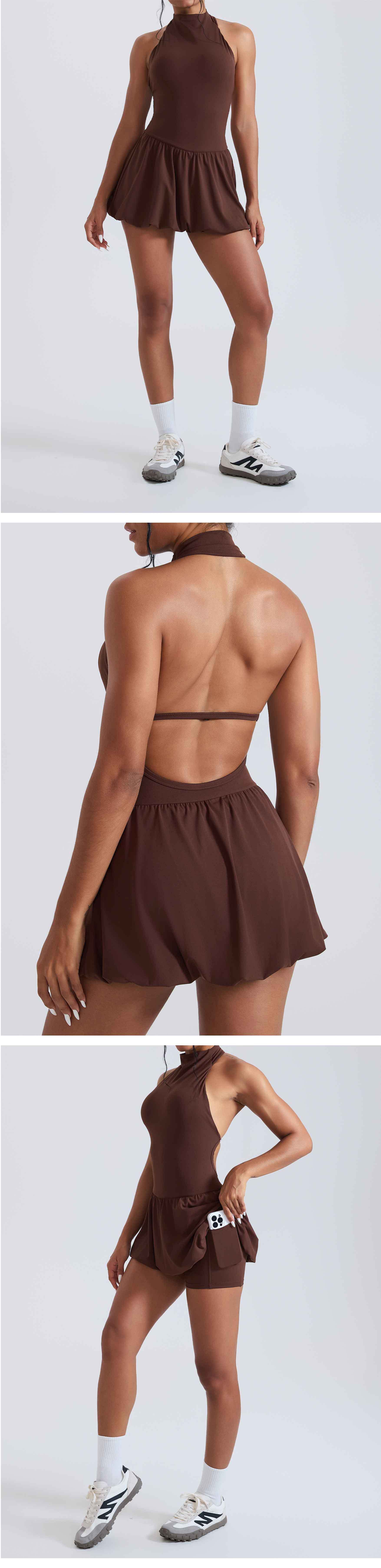 Women's Tennis Wear Skirt High Waist Athletic Short Skort with Shorts Outdoor Sports Yoga DressFGBYLT5767