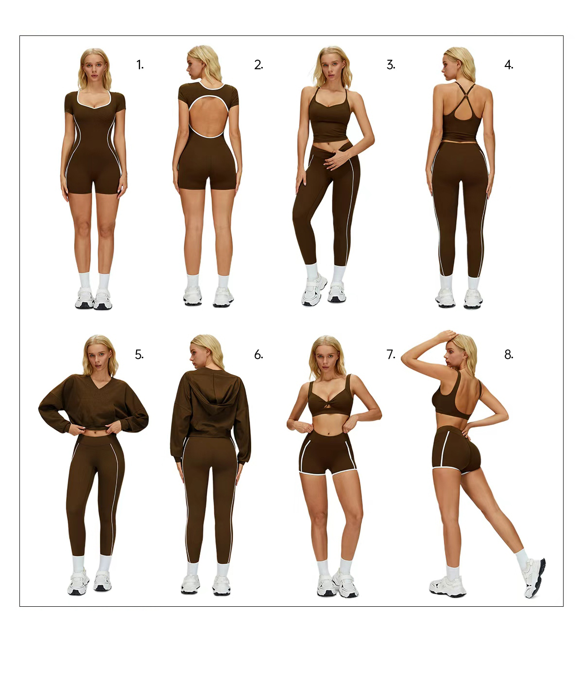 New Arrival — Premium Yoga Set FGBTZ2501 Now in 5 Colors