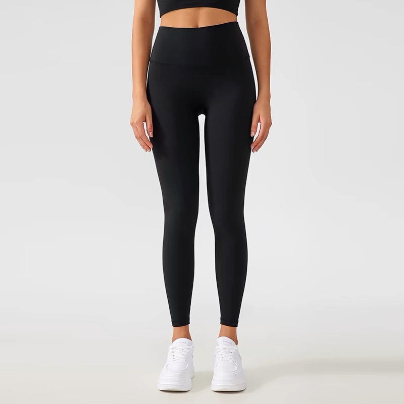 High-Waisted Yoga Pants New Hip Quick-Drying Fitness Leggings Slimming Tight Gym Yoga Pants FGBU111