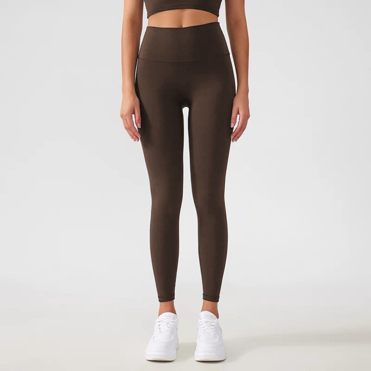 High-Waisted Yoga Pants New Hip Quick-Drying Fitness Leggings Slimming Tight Gym Yoga Pants FGBU111