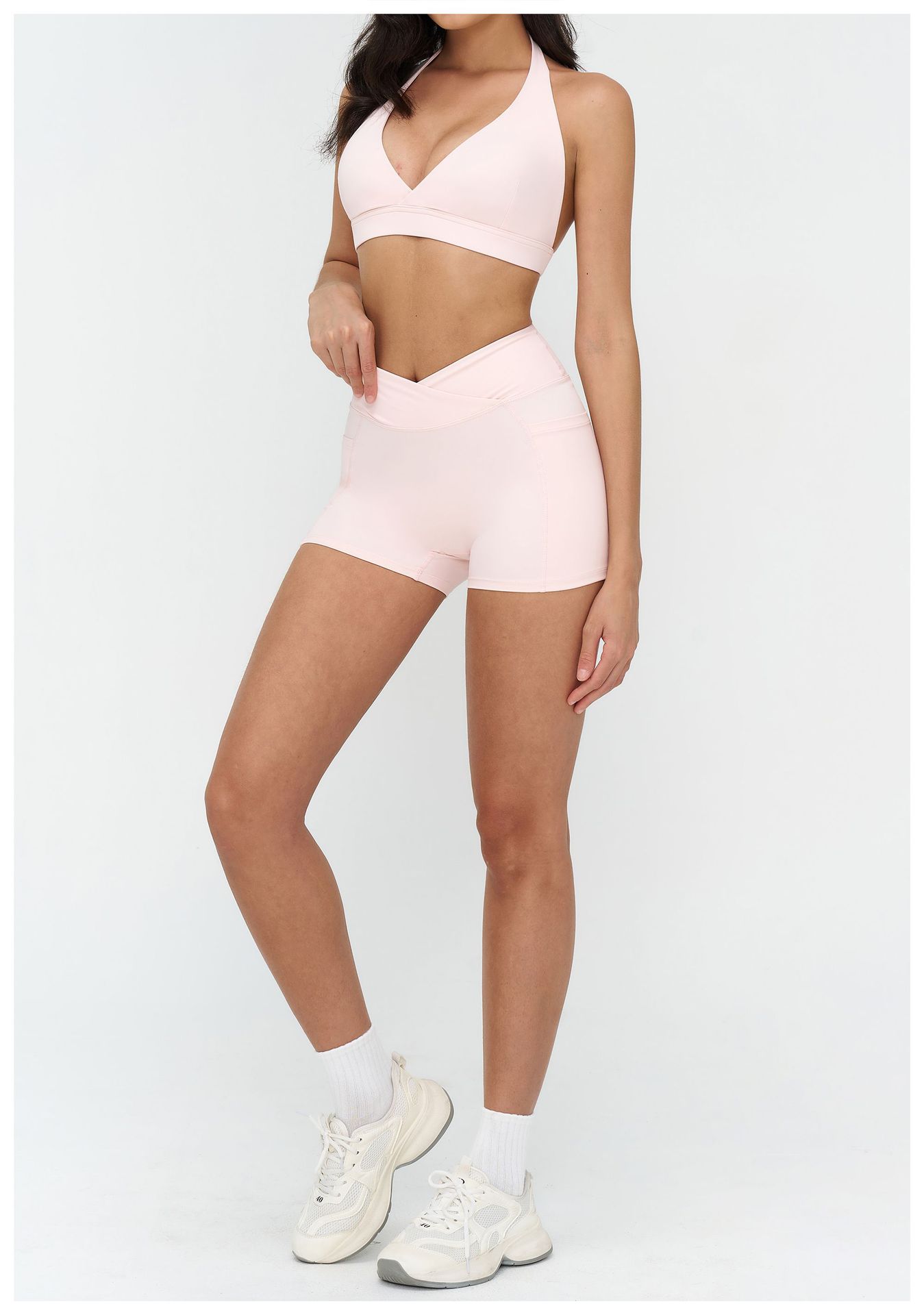 Women's Gym Sports Set Running Yoga Wear Breathable Yoga 6pcs-Set FGBTZ4518