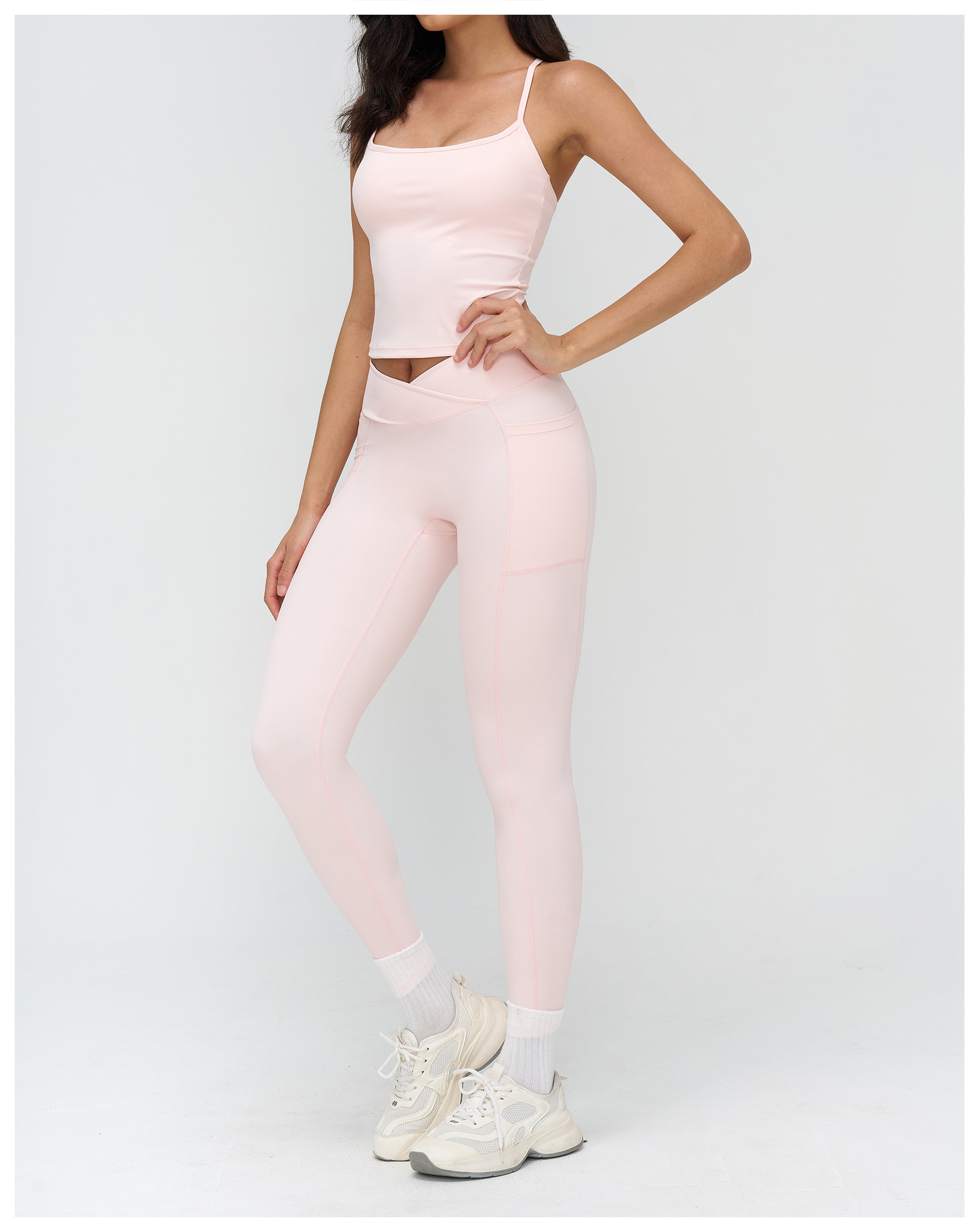 Women's Gym Sports Set Running Yoga Wear Breathable Yoga 6pcs-Set FGBTZ4518