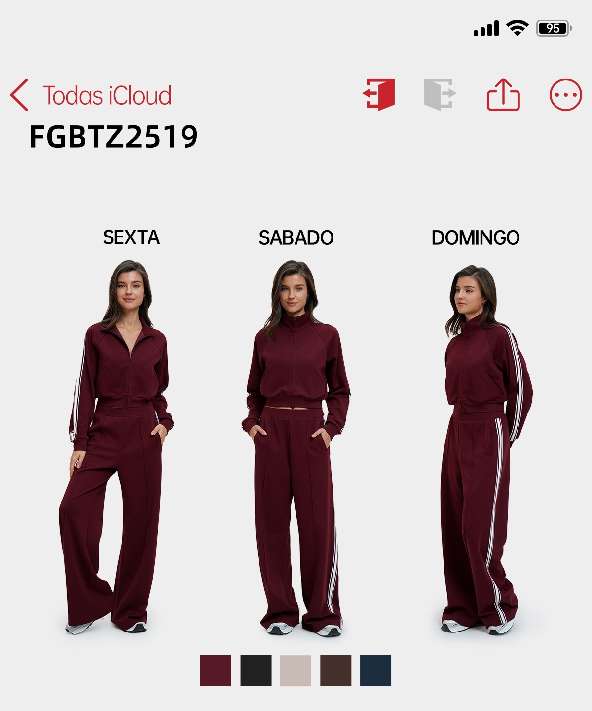 New Arrival: FGBTZ2519 Two-Piece Track Suit – Comfort Meets Minimalist Style