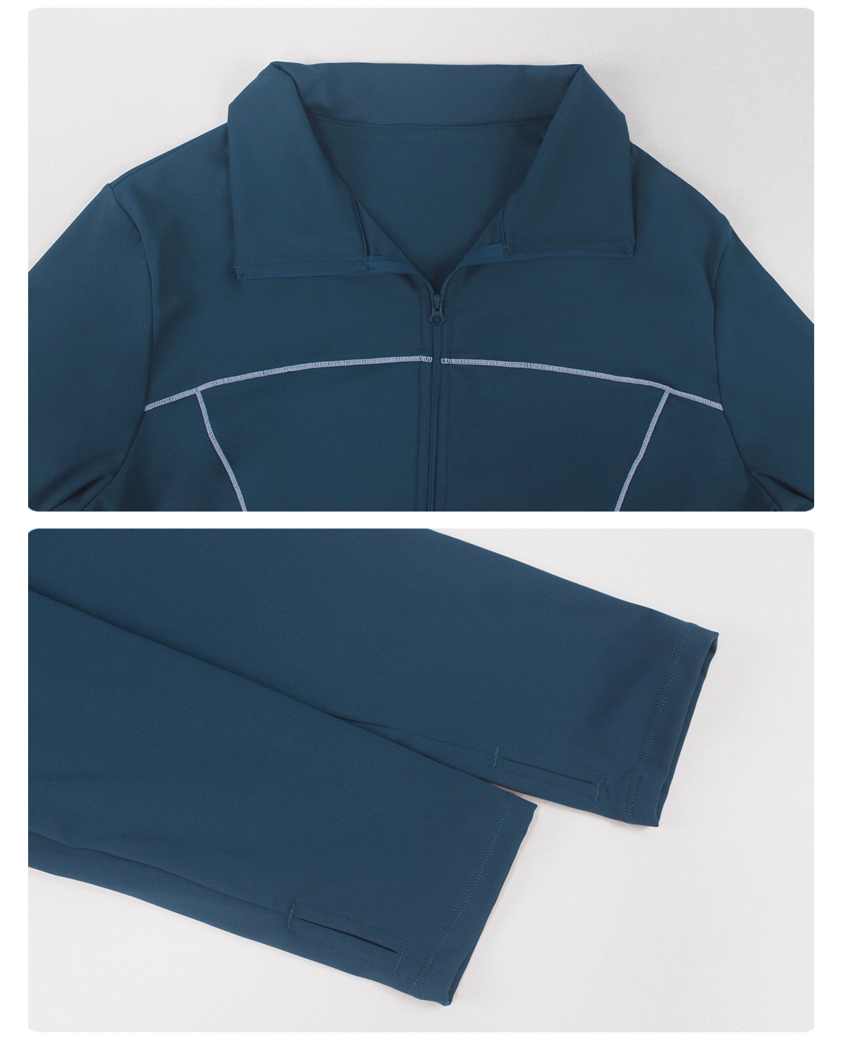 Plus Size Yoga Sets Women's 2-Piece Gym Set Yoga  Leggings Jackets Sport FGBP02520