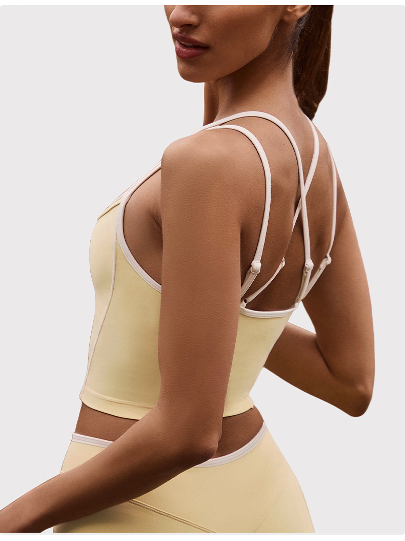 Stringer for Ladies Fitness Yoga Wear Gym Singlet Bodybuilding Women Singlet FGBT6603