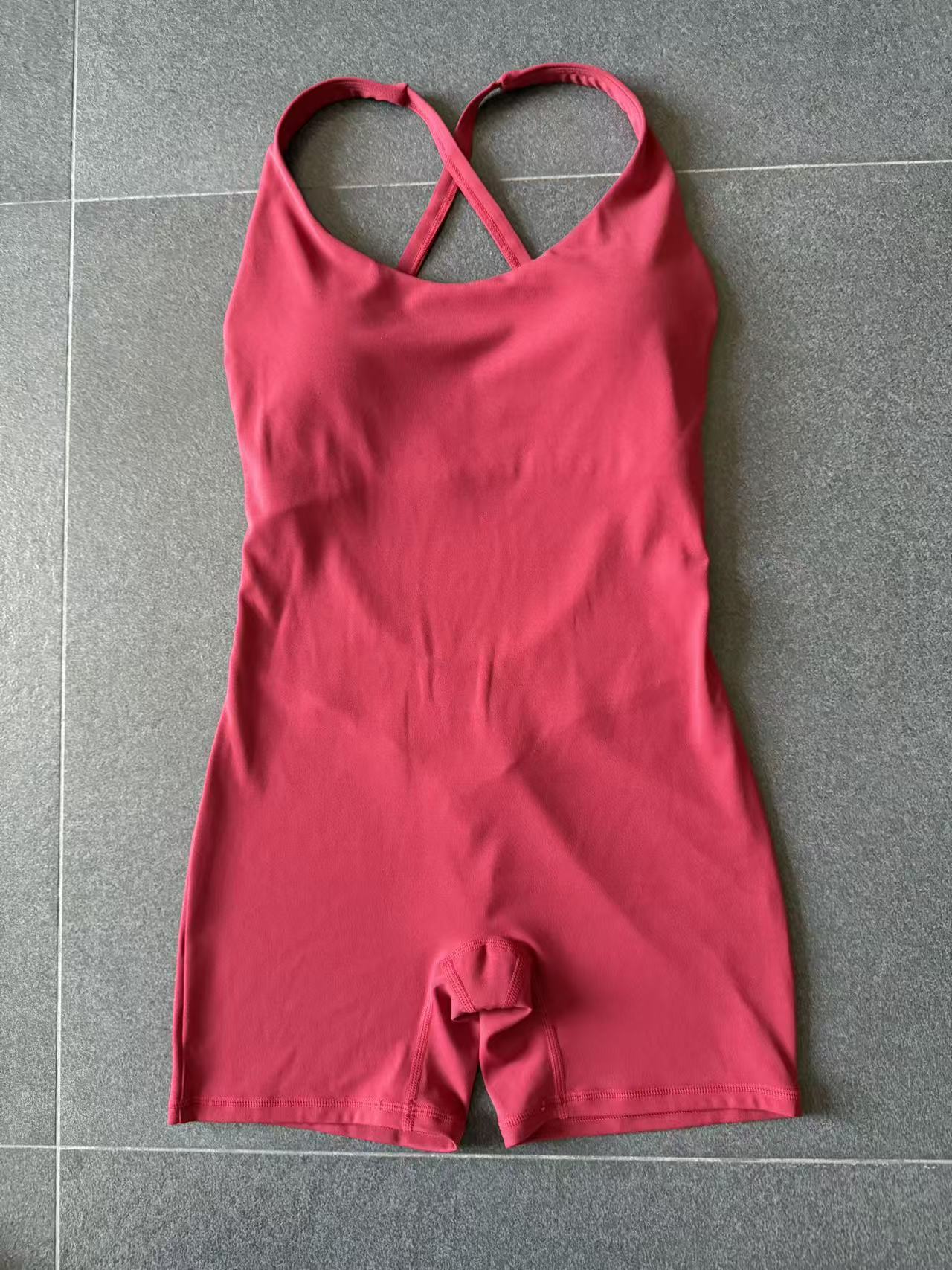 Women Backless Tight Sports Bodysuit Unitard Workout Gym Fitness Jumpsuits One Piece Yoga Jumpsuit FGB2533