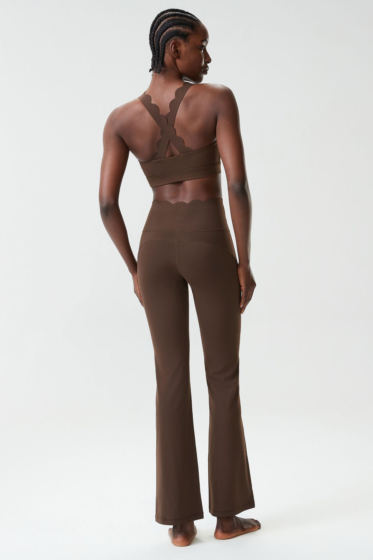 2 Piece Yoga Set Comfortable and Elastic Workout Clothes Yoga Set for Women FGBYB417 LP641