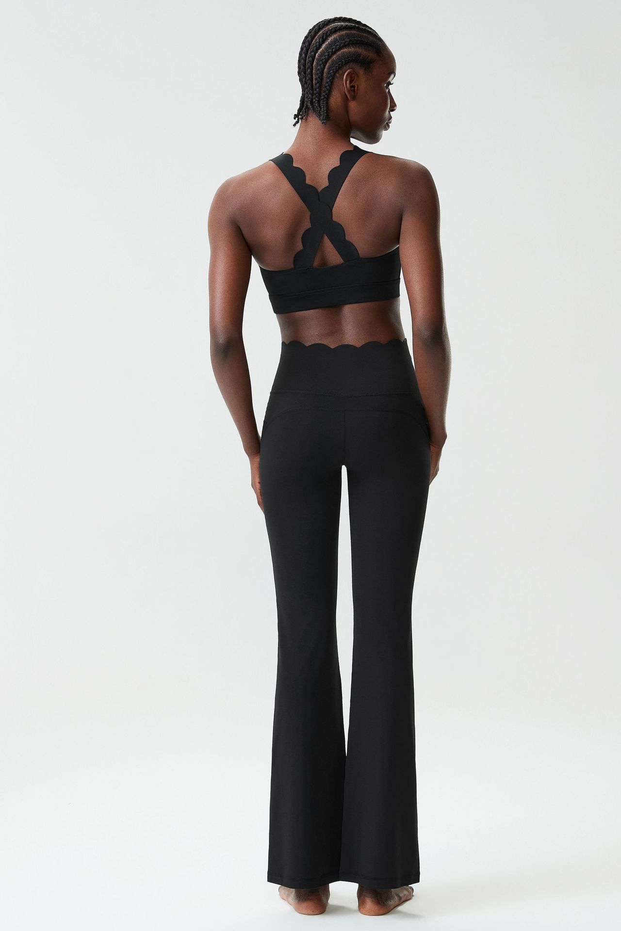 2 Piece Yoga Set Comfortable and Elastic Workout Clothes Yoga Set for Women FGBYB417 LP641