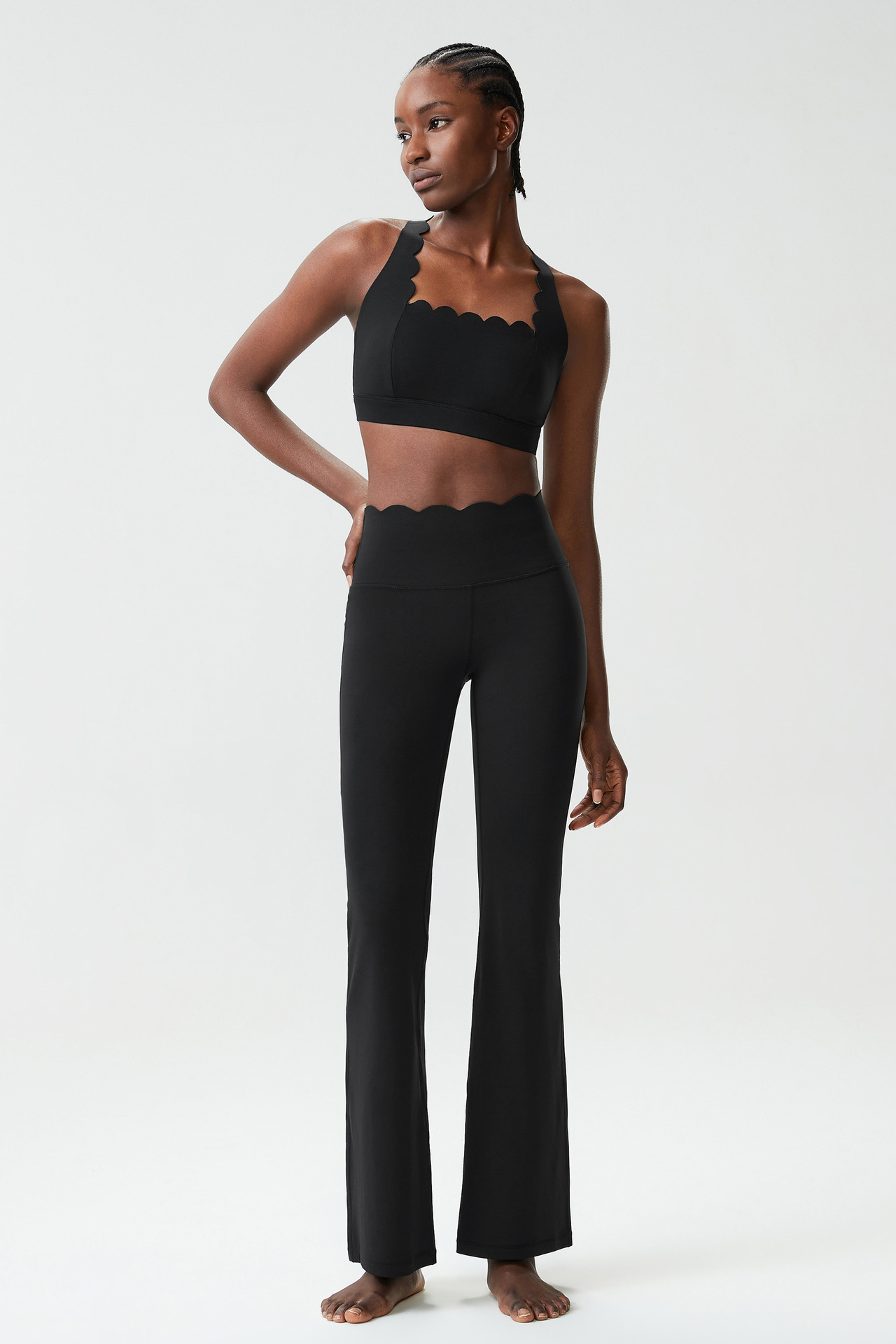 2 Piece Yoga Set Comfortable and Elastic Workout Clothes Yoga Set for Women FGBYB417 LP641