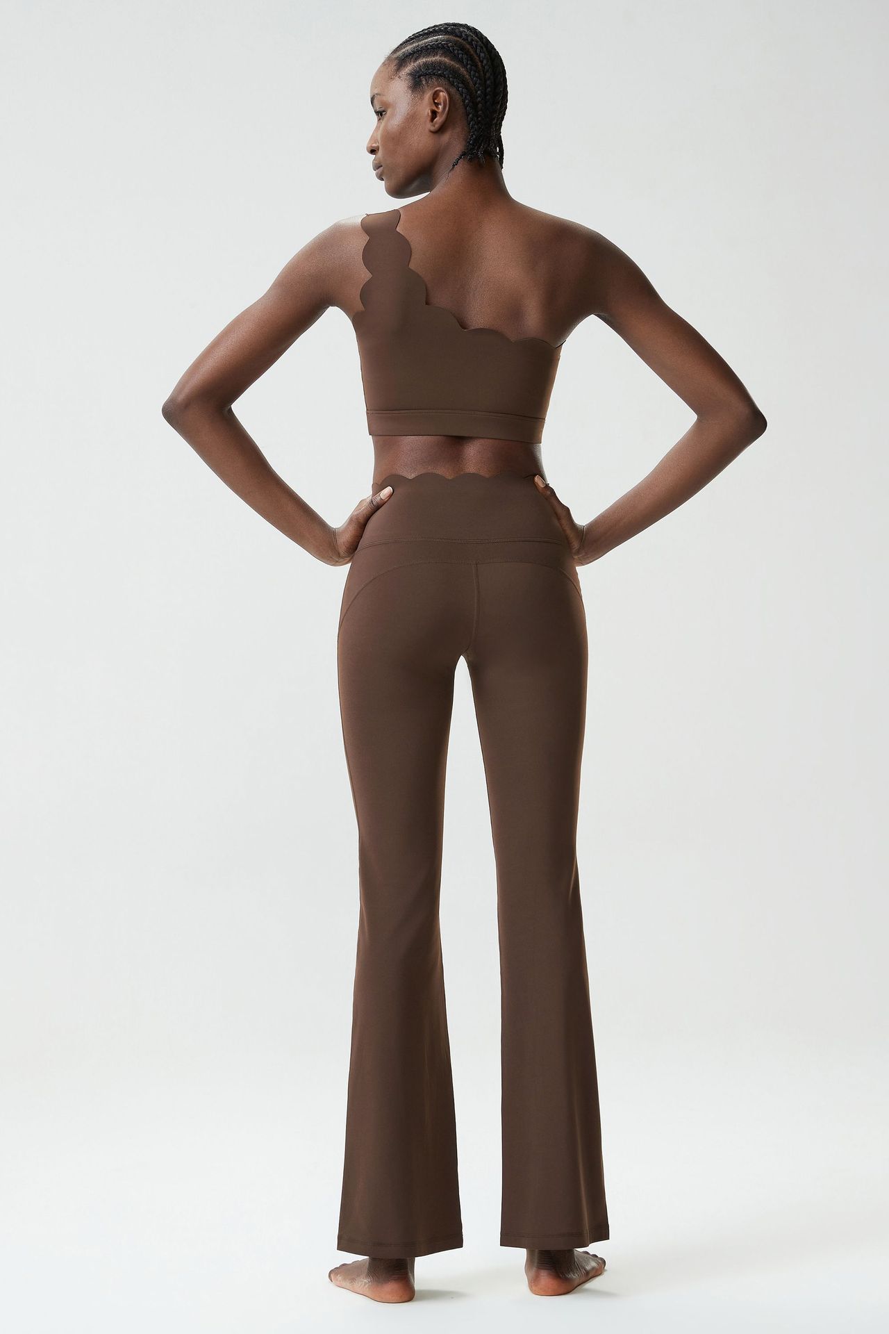 Women's Yoga Set - Comfortable and Versatile Yoga Outfit for Running, Gym, and Fitness Activities FGBYB438 LP641