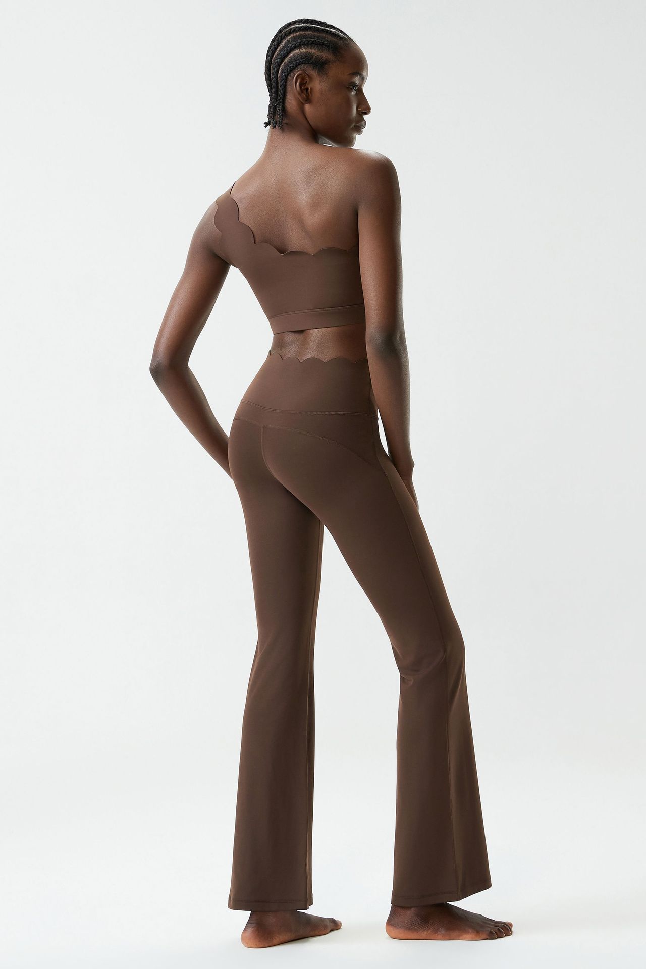 Women's Yoga Set - Comfortable and Versatile Yoga Outfit for Running, Gym, and Fitness Activities FGBYB438 LP641