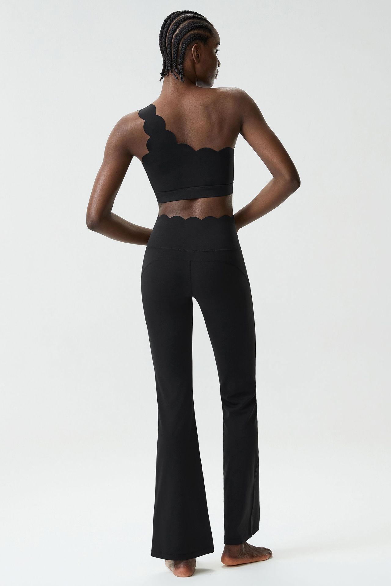 Women's Yoga Set - Comfortable and Versatile Yoga Outfit for Running, Gym, and Fitness Activities FGBYB438 LP641