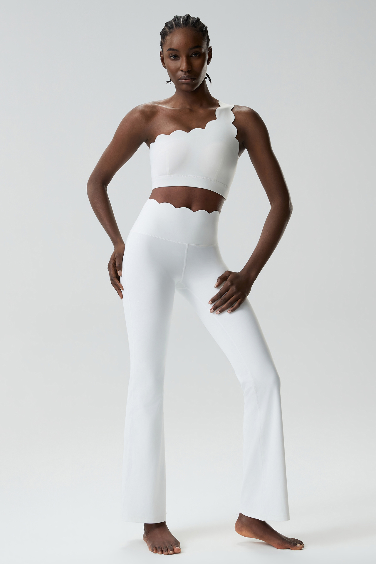 Women's Yoga Set - Comfortable and Versatile Yoga Outfit for Running, Gym, and Fitness Activities FGBYB438 LP641