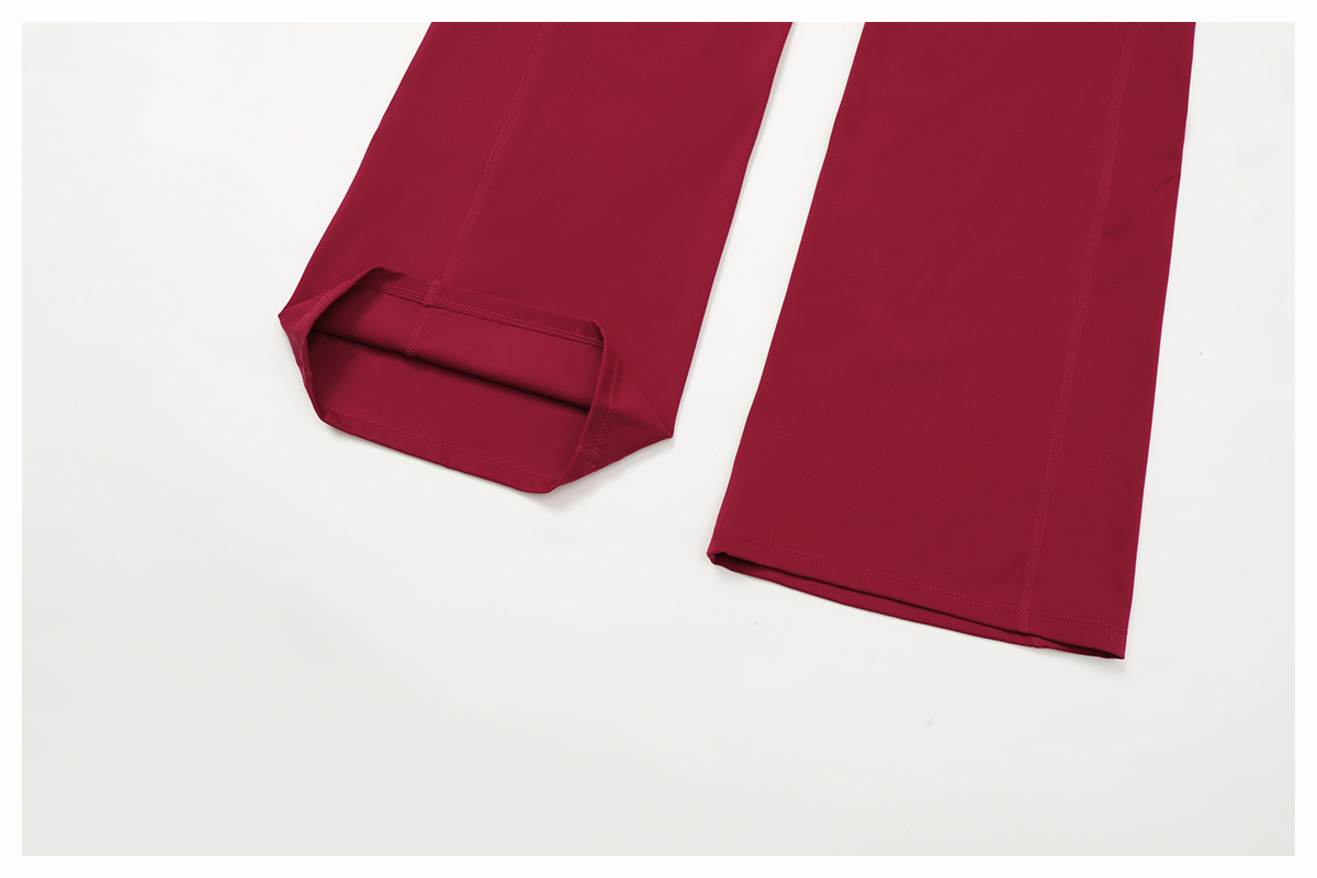 Solid Breathable Spandex/Nylon Women's 2-Piece Zipper Jacket Leggings Set Yoga Wear FGBTZ2539