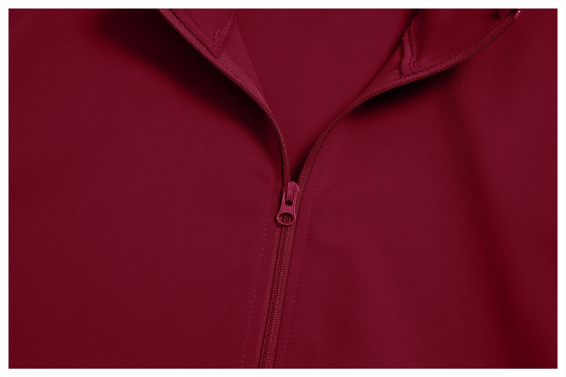 Solid Breathable Spandex/Nylon Women's 2-Piece Zipper Jacket Leggings Set Yoga Wear FGBTZ2539