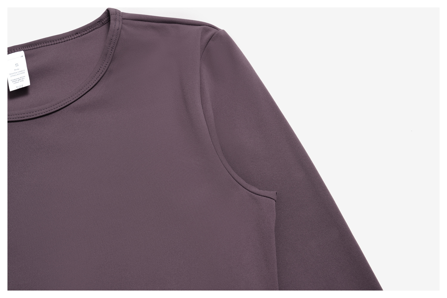 Solid Activewear Long Sleeves Pants 2-Piece Gym Set for Women Four-Way Stretch for Yoga FGBTZ8519