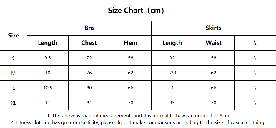 Women Clothing Yoga Tracksuit Skirt Set Active Wear Workout Athletic Gym 2 Piece Yoga Sport Sets Sports Bra and Skirt FGB202342