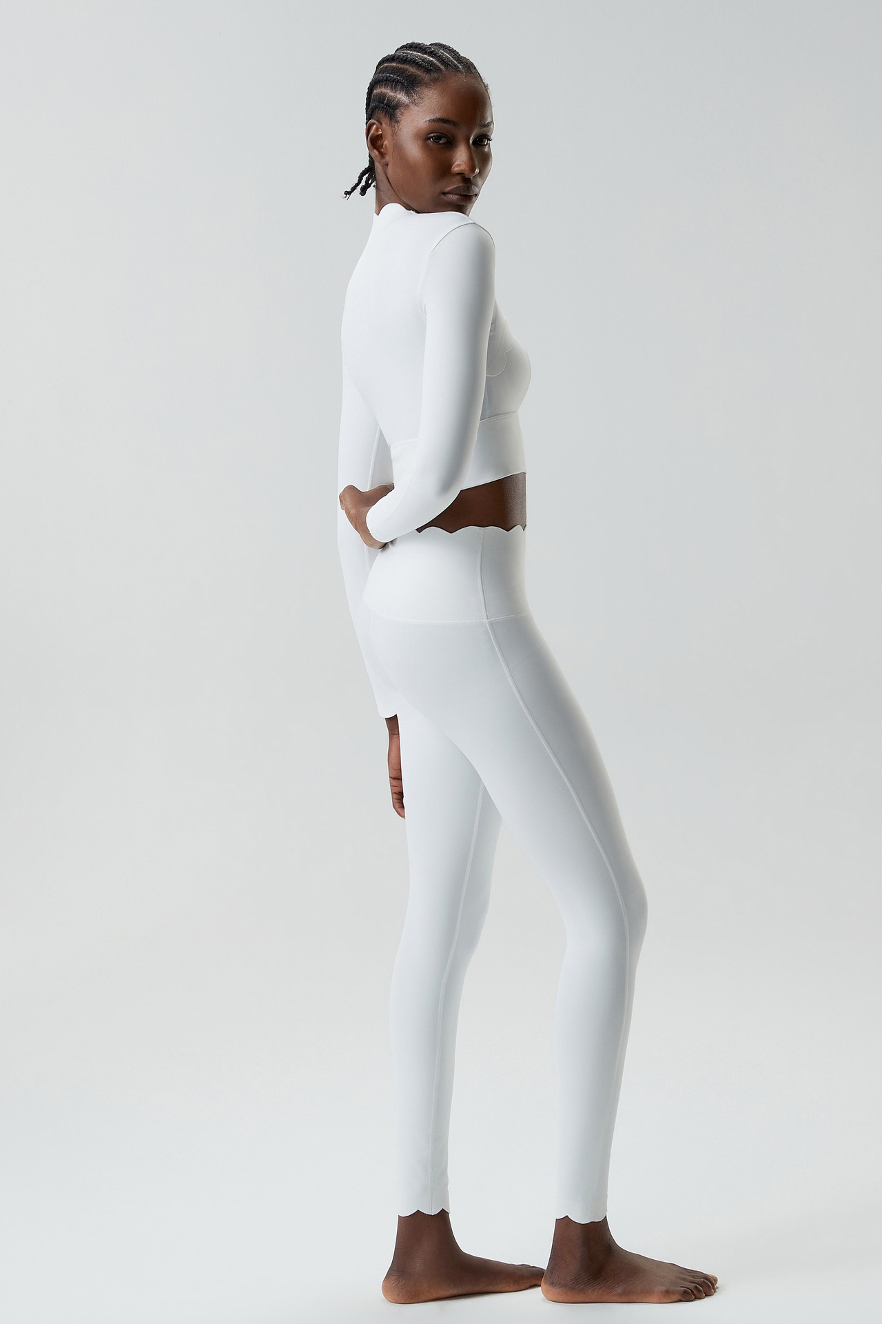 Long Sleeve 3 Piece Yoga Set 4 Way Stretchable Gym Fitness 3 Piece Yoga Sets for Women FGBYB609/YB602 LP447