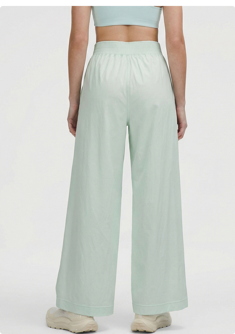 Women's High-Waisted Yoga Pants Wide-Leg Fitness Sports Trousers for Outdoor Recreation Pilates Gym FGBDWL116130