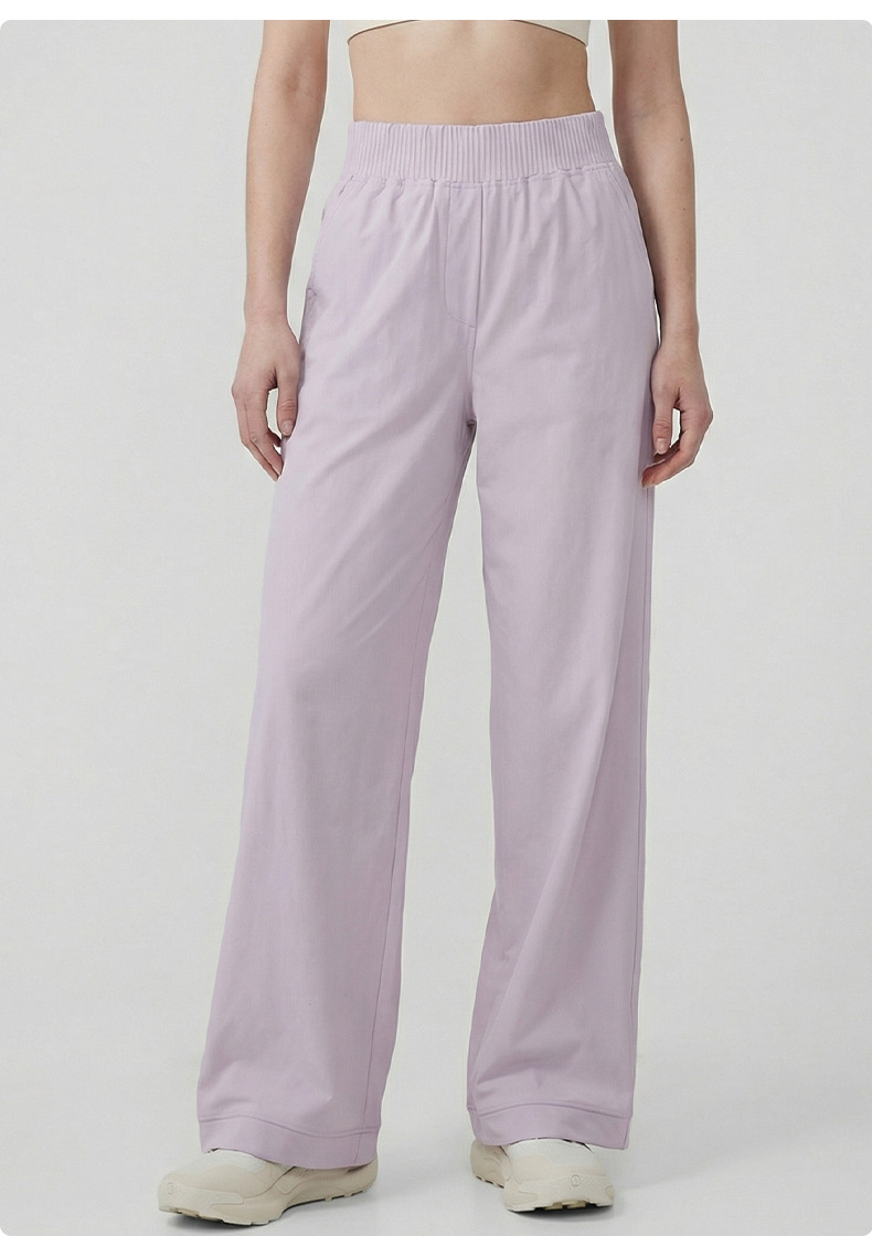 Women's High-Waisted Yoga Pants Wide-Leg Fitness Sports Trousers for Outdoor Recreation Pilates Gym FGBDWL116130