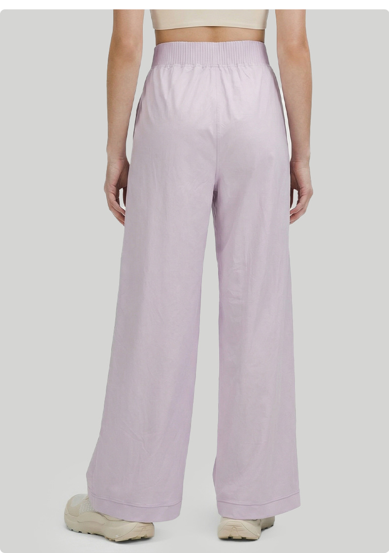 Women's High-Waisted Yoga Pants Wide-Leg Fitness Sports Trousers for Outdoor Recreation Pilates Gym FGBDWL116130