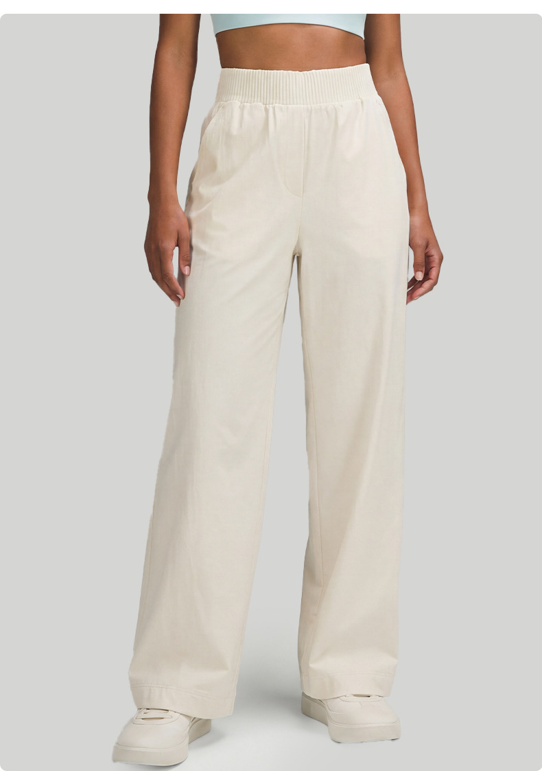 Women's High-Waisted Yoga Pants Wide-Leg Fitness Sports Trousers for Outdoor Recreation Pilates Gym FGBDWL116130