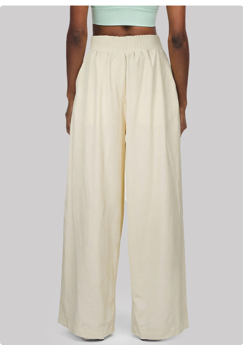 Women's High-Waisted Yoga Pants Wide-Leg Fitness Sports Trousers for Outdoor Recreation Pilates Gym FGBDWL116130