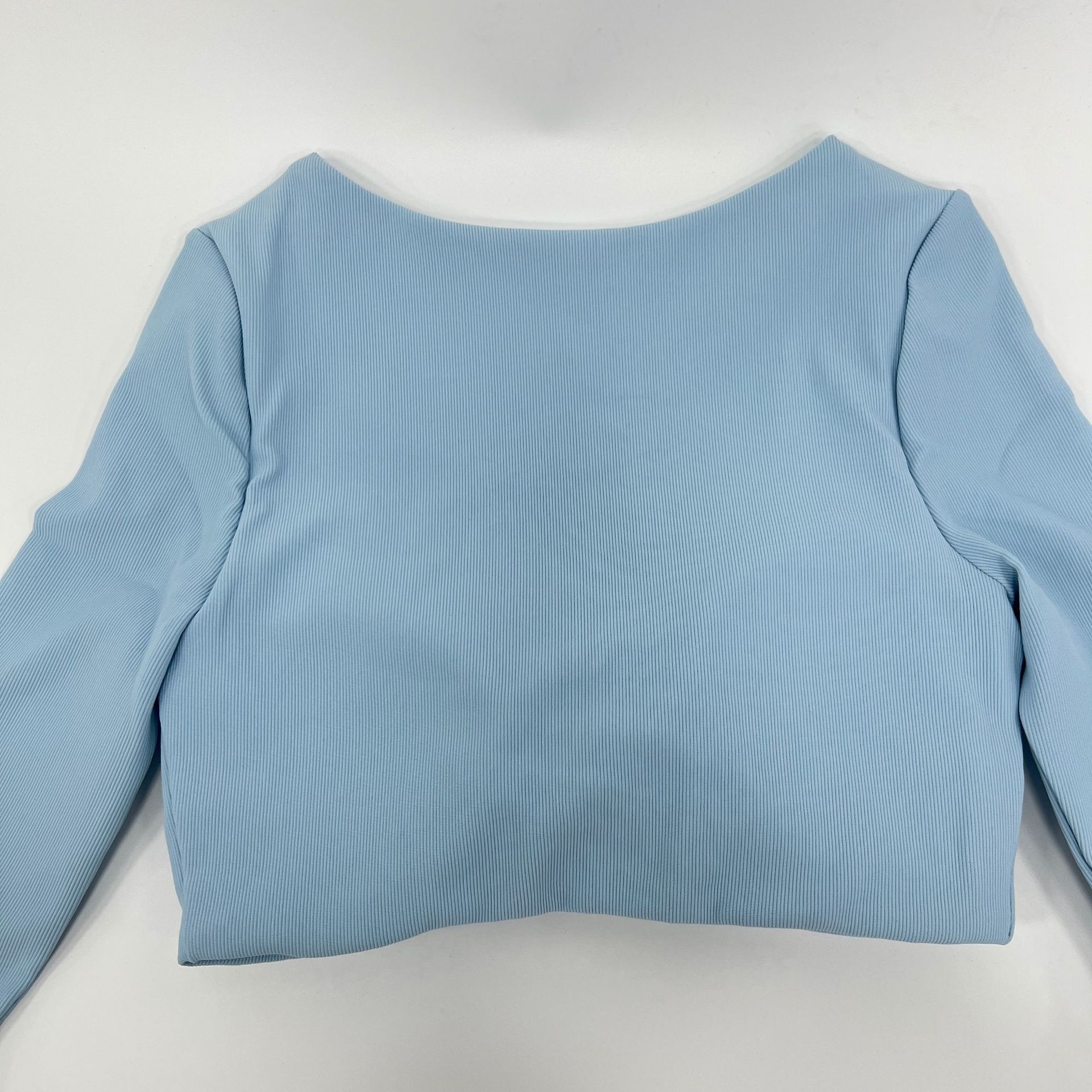 Women's Gym Fitness Leggings Crop Top Set Breathable Stretchy Yoga Workout Set FGB7704