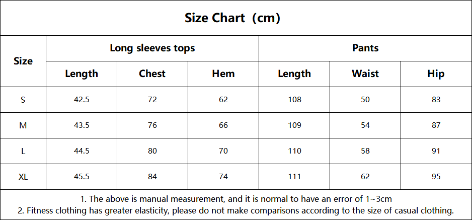 Long Sleeve Sportswear Women Suit Fitness Sports Suit Workout Clothes Tracksuit Sports Outfit Gym Clothing Wear FGBTZ4520