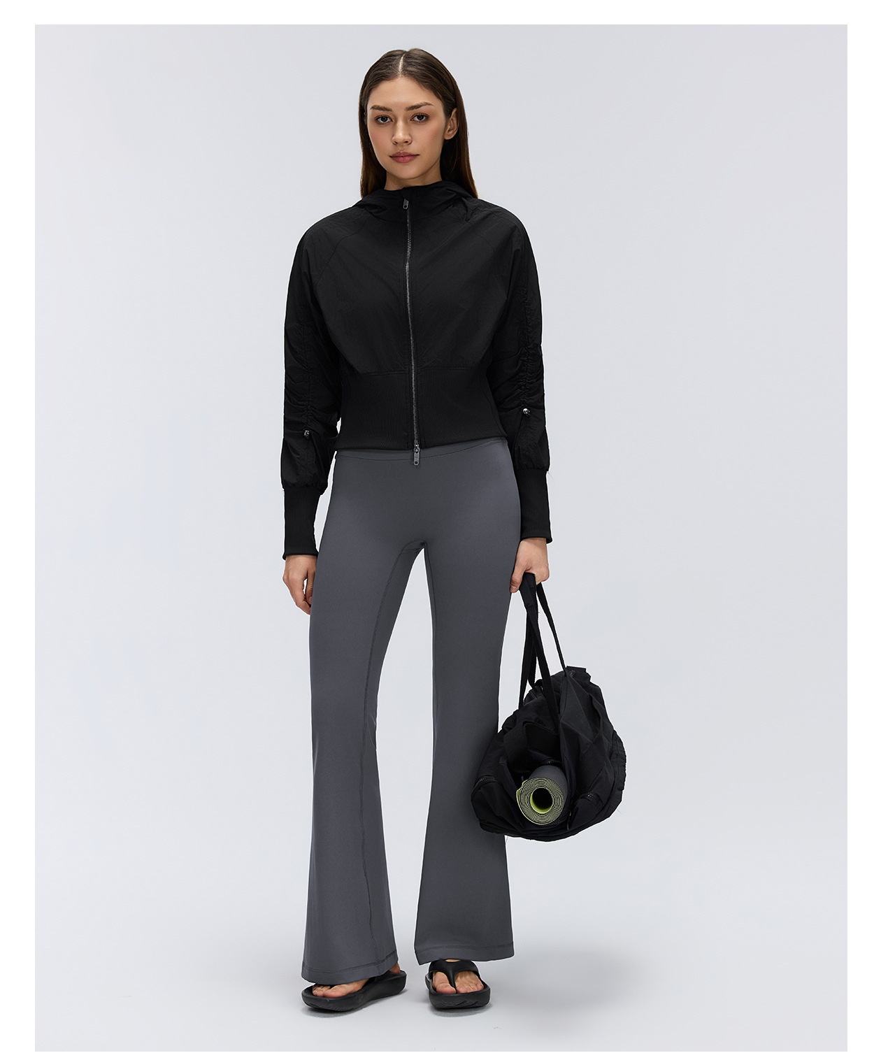 New Yoga Bell-bottom Pants Women's Yoga High-waist Fitness Pants Casual Wearing Tight Yoga Pants FGBD26017