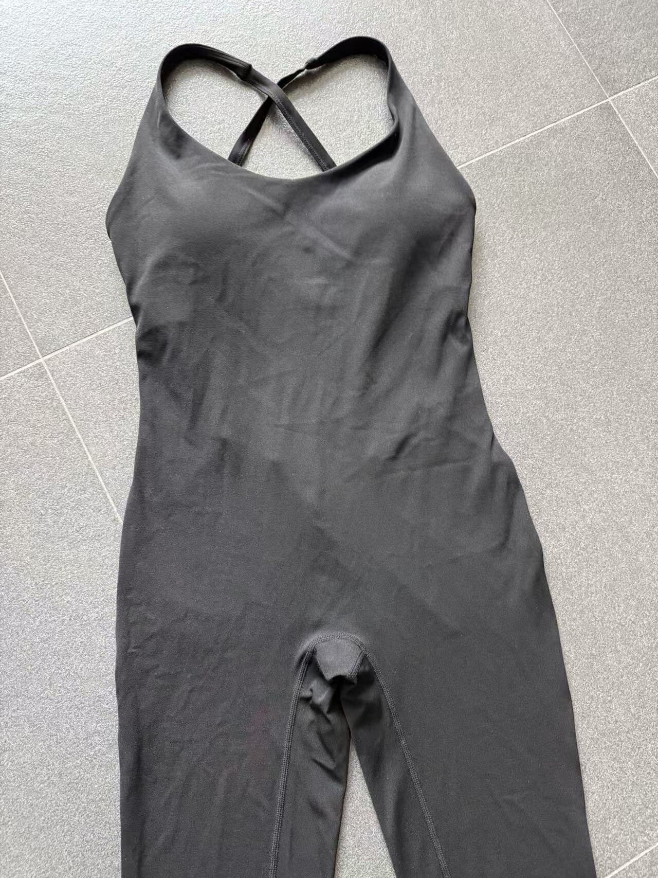 Women Gym Quick Dry One Piece Sports Yoga Jumpsuit Fitness Sleeveless Backless Bodysuits Playsuits for Ladies FGB12150