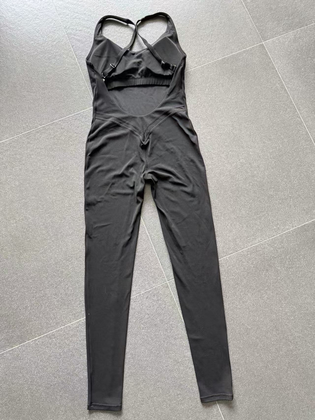 Women Gym Quick Dry One Piece Sports Yoga Jumpsuit Fitness Sleeveless Backless Bodysuits Playsuits for Ladies FGB12150