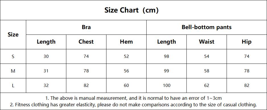 Yoga Suit Women's Bra Casual Hip Lift Flared Pants Fitness Suit Gym Sport Workout Wear Fitness Yoga Set FGB10412 29082