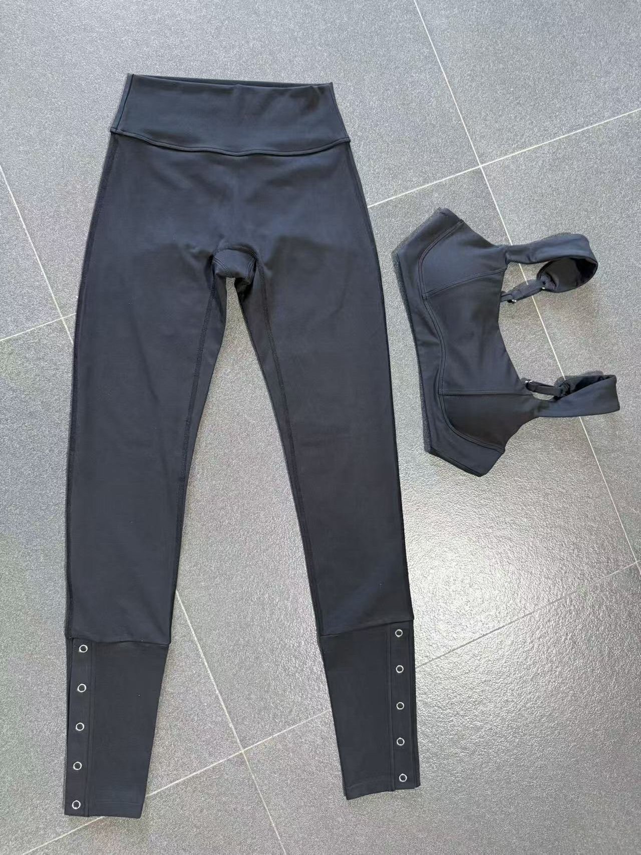 Yoga Suit Women's Bra Casual Hip Lift Flared Pants Fitness Suit Gym Sport Workout Wear Fitness Yoga Set FGB10412 29082