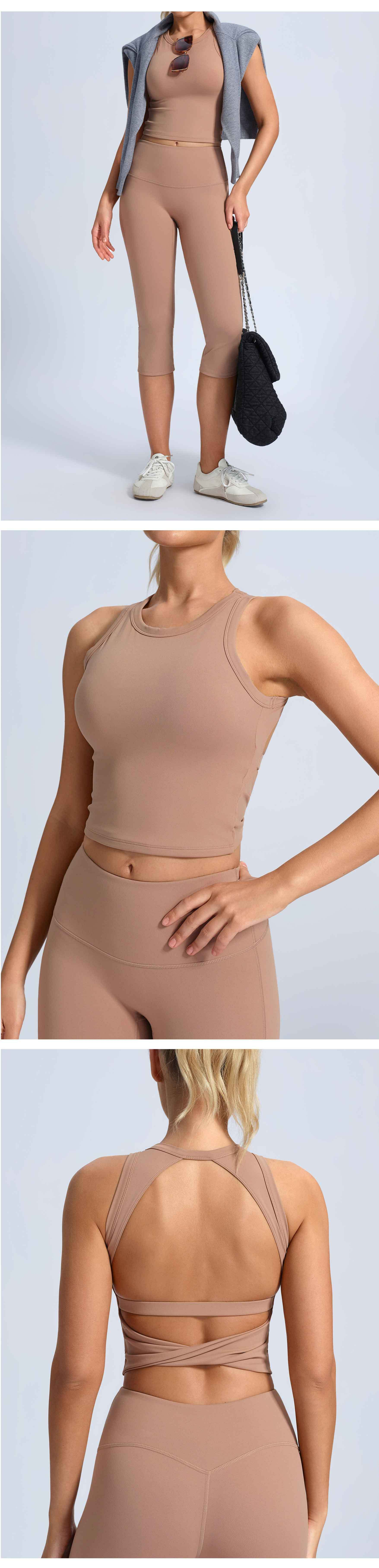 Yoga Sets 2 Pieces Sets Yoga Leggings for Women Fitness Tops Yoga Tights Workout Bra FGBWX5958 DK5913